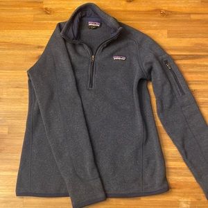 Patagonia better sweater half zip, size M